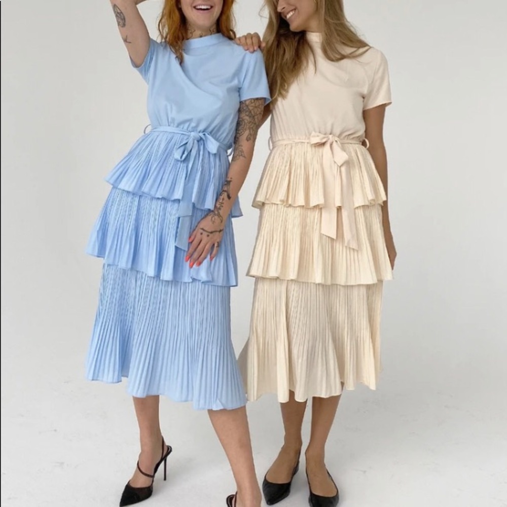 M-KAE | PARIS DRESS | BABY BLUE💎